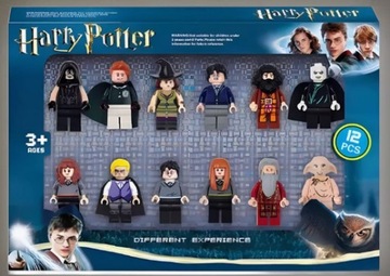 HARRY POTTER 12 FIGUREK Ludziki + Akcesoria