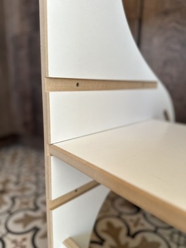 KITCHEN HELPER кухонный помощник табурет DINO белый МДФ SAFE