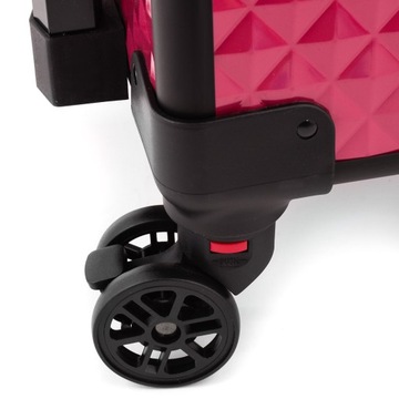 КОСМЕТИЧЕСКАЯ КОРОБКА НА КОЛЕСАХ ЧЕМОДАН для ламповых лаков, косметики