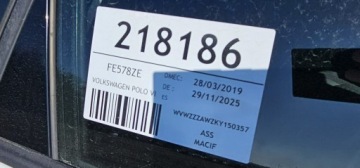 Volkswagen Polo VI Hatchback 5d 1.0 TSI 95KM 2019 Volkswagen Polo 1.0 TSI Comfortline, zdjęcie 17