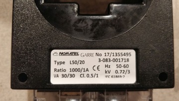 Трансформатор тока Noratel L50/20