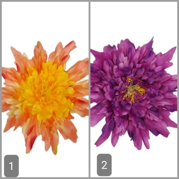 Kwiat wyrobowy 15 cm 2 kolory