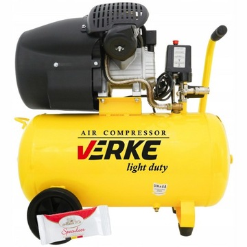 KOMPRESOR 50L 2 TŁOKOWY 440 L/MIN 8 BAR 3KM