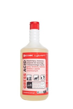 ECO SHINE Gress Acid 1L płyn do czyszczenia gresu, po remontach