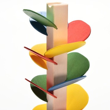 ОБРАЗОВАТЕЛЬНАЯ ЕЛКА ДЕРЕВЯННЫЕ БЛОКИ ДОРОЖКА ДЛЯ ШАРОВ МОНТЕССОРИ КУЛОДРОМ