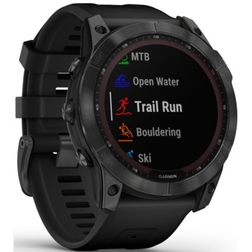 Garmin fenix 7X Solar черный/темно-серый
