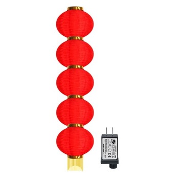 Chiński lampion rok łańcuchy świetlne kryty odkryt