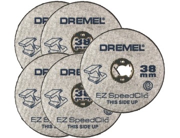 Dremel SC456 tarcza do cięcia metalu 38mm x5szt