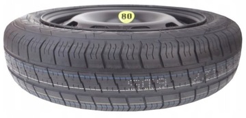 NOVÉ KOLO DOJEZDOVÉ 125/80 R15 SKODA FABIA IV (2021-OBECNIE)