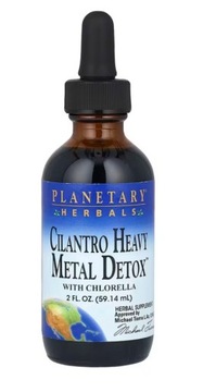 PLANETARY HERBALS CILANTRO Metal Detox 59ml Chlorella Kolendra