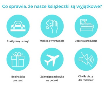 Сенсорная книга путешествий, Тихая книга, Монтессори - Трактор