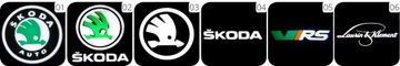 Светодиодный проектор логотипа SKODA Superb 2 3 Laurin Klement