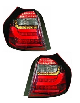 SVĚTLA ZADNÍ LED BAR DIODOVÉ RED BMW 1 E81 E87 04-06