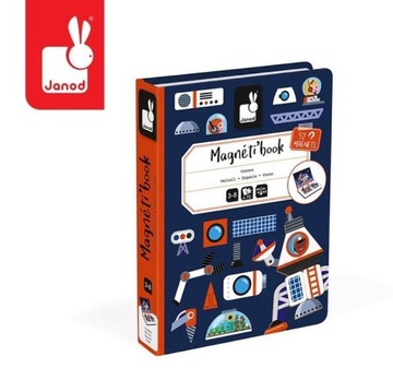 Магнитный пазл Магнитикнига Космос - развивающая игрушка, 3+ Янод