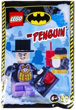 LEGO BATMAN DC FIGURKA PINGWIN SH647 212117 76158 40453 SASZETKA