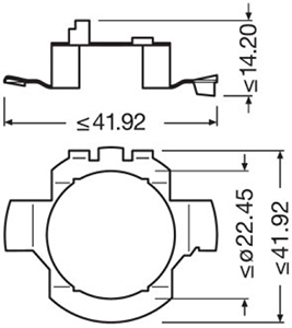 H7 OSRAM ОРИГИНАЛЬНАЯ АВТОМОБИЛЬНАЯ ЛАМПОЧКА 12V55W