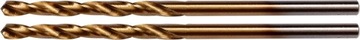 WIERTŁO DO METALU HSS-TiN 3 MM - 2 SZT YT-44635