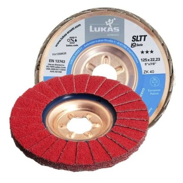 TARCZA LISTKOWA LAMELKA SLTT FI. 125 CERAMIC 40