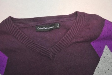 V Modny Sweter Bluza Calvin Klein XL prosto zUSA!