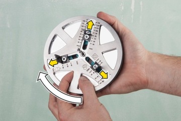 РЕГУЛИРУЕМАЯ КОРОНОЧНАЯ ПИЛА WOLFCRAFT 45–130 ММ 5978000