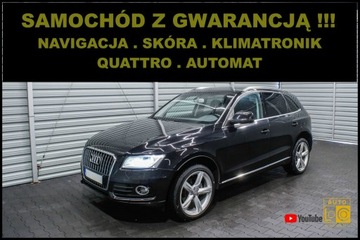 Audi Q5 I SUV Facelifting 2.0 TDI 177KM 2013 Audi Q5 Navigacja + SKÓRA + Xenon + LED +