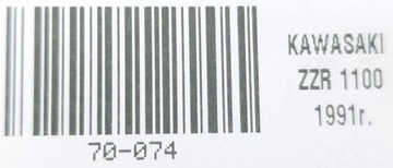 KAWASAKI ZZR 1100 90-93 ПЕРЕДНЯЯ ОСЬ ПЕРЕДНЯЯ ОСЬ