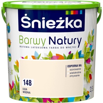 ŚNIEŻKA BARWY NATURY Lilia Wodna 148 2,5L