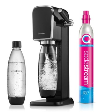 Saturator SodaStream Art czarny 1 butelka