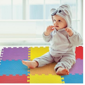 КОВРИК из ПЕНЫ EVA PUZZL БОЛЬШОЙ ЦВЕТНОЙ