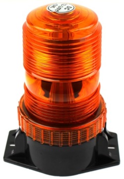 LAMPA OSTRZEGAWCZA STROBO KOGUT LED 12/24V ŚRUBY