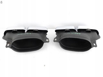 MERCEDES S205 W205 GLE W166 GLS X166 C217 AMG 63 НАКОНЕЧНИКИ ВЫХЛОПА L + R