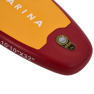 Aqua Marina Fusion 10 футов 10 дюймов SUP доска + ТВЕРДОЕ ВЕСЛО