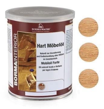 Olej do mebli Borma Hard Furniture Oil Bezbarwny1L