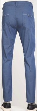 MONDO Premium spodnie męskie niebieskie klasyczne Classic W34 L34