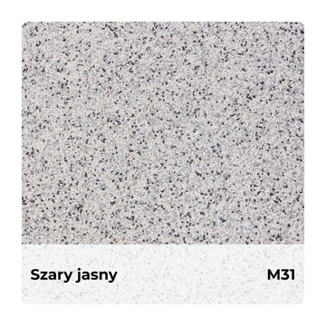 TYNK MOZAIKOWY MOZAIKA 25KG SZARY JASNY SZARA JASNA M31 OZDOBNY PREMIUM