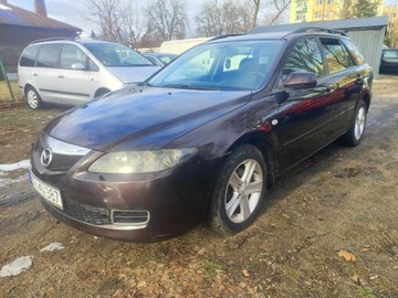 Mazda 6 II Sedan 2.0 MZR-CD 140KM 2007 Mazda 6 Stan b. dobry