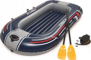 Ponton 2-osob Bestway 61083 Treck-X1 Wiosla Pompka