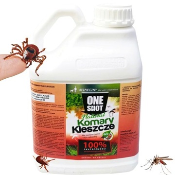 OPRYSK NA KLESZCZE ŚRODEK NA KOMARY NATURALNY SPOSÓB NA KOMARY 5 LITRÓW