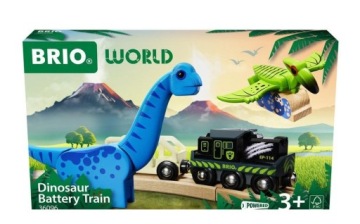 BRIO DINO POCIĄG NA BATERIE (FIGURKA)