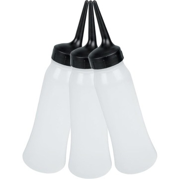 Бутылочка для химической чистки Дозатор для краски для волос Масло 3 шт.