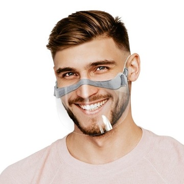 Mini Przyłbica maska na nos i usta FACE SHIELD