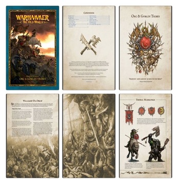 WARHAMMER THE OLD WORLD ARCANE JOURNAL ORC GOBLIN TRIBES книга правил орков