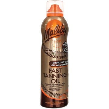 Malibu Continuous Fast Tanning Oil Spray 175ml