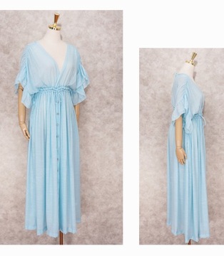 Maxi Beach Tunic тунику привязана к синей