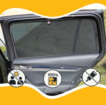 Специальные дверные солнцезащитные шторки, специально разработанные для VW Golf IV 4.