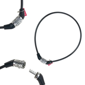 ZAPIĘCIE BLOKADA ZABEZPIECZENIE ROWEROWE LINKA na SZYFR rower Skuter MOTOR