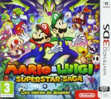 Mario & Luigi: Superstar Saga + Bowsers Minions - NOWA, FOLIA
