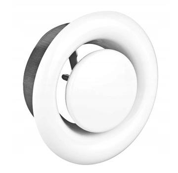 МЕТАЛЛИЧЕСКИЙ АНЕМОСТАТ С ВЫХЛОПНОЙ РАМОЙ EV 125 С КОНИЧЕСКИМ ФИЛЬТРОМ