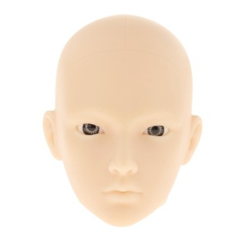 Голова куклы BJD для девочек ручной работы из ПВХ 1/6, лепка с