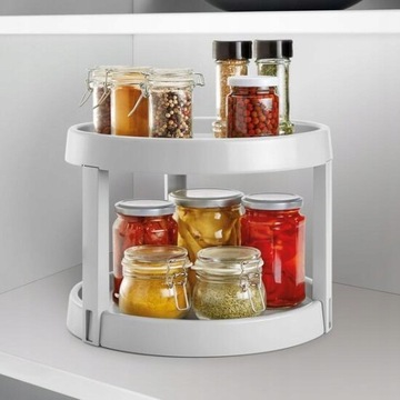 MARKOWA PÓŁKA ORGANIZER STOJAK NA PRZYPRAWY PRZYPRAWNIKI OLIWĘ OCET SWISS